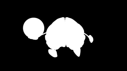 Brain - Computer animation