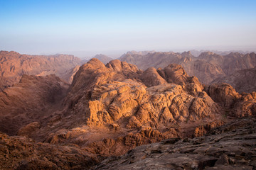 Fototapeta na wymiar view from Mount Moses
