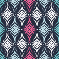 Seamless vector background with abstract geometric pattern. Print. Repeating background. Cloth design, wallpaper.