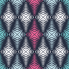 Seamless vector background with abstract geometric pattern. Print. Repeating background. Cloth design, wallpaper.