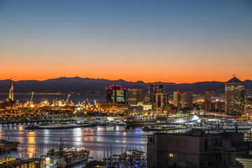 Fototapeta premium Genova Landscape , Italy