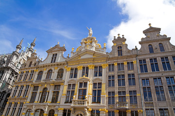Obraz premium Grand Place in Brüssel