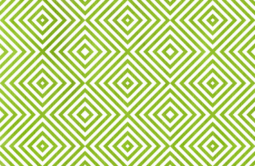 Geometrical pattern in green color.