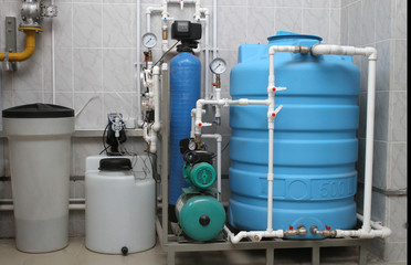 equipment of chemical processing for boiler-house