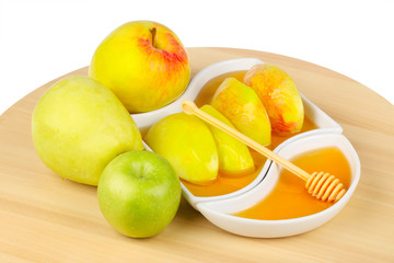 apples and honey