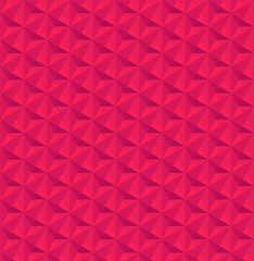 Red bright polygon pattern background