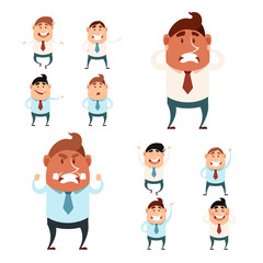 Set of business men4