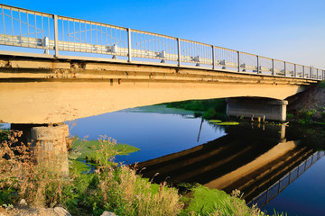 The bridge over the river Aramilka