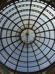 Cupola della Galleria Vittorio Emanuele II, Milano, Italia