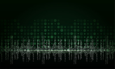 Abstract technological background.Vector illustration