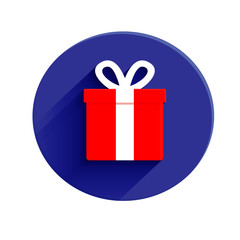 Иконка подарок, подарочная коробка