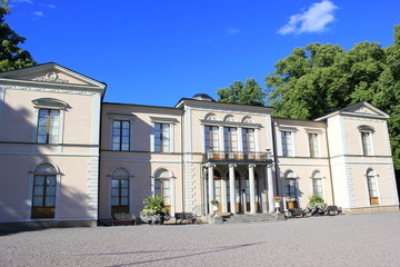Fototapeta na wymiar Das berühmte Lustschloss Rosendal in Stockholm (Schweden)