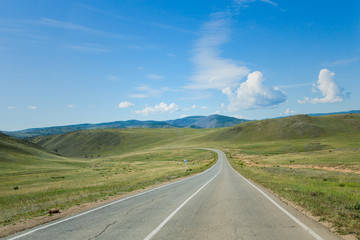 road in the mountains