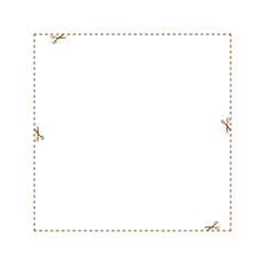 Set of coupon border