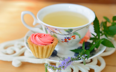 Cup of tea and cake