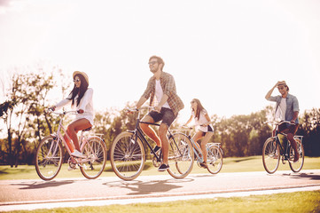 Spending quality time together. 