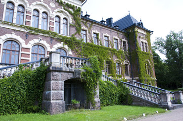 Fototapeta na wymiar Malmgard, Finland. The Manor House