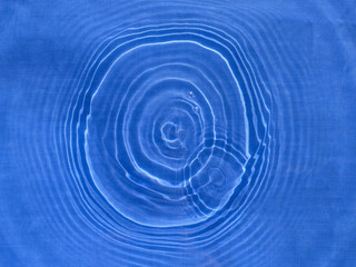 Fototapeta na wymiar Waves produced by a falling drop