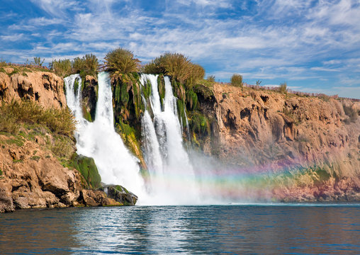 Duden Waterfall In Antalya