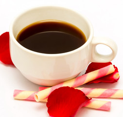 Hot Coffee Drink Means Cafeteria Barista And Coffees