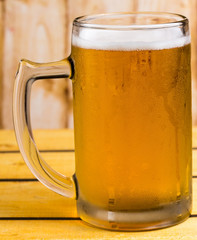 Beer In Glass Represents Ales Alcoholism And Beers