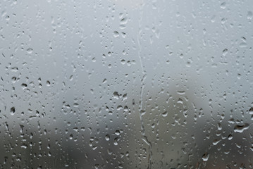 Rain and rain drops