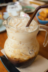 Iced coffee