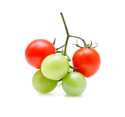 Tomato isolated on white background