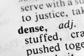 Dense