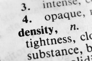 Obraz premium Density