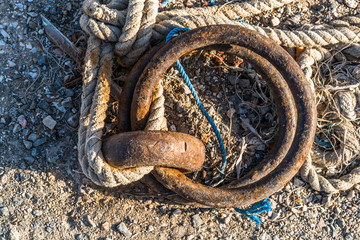 Rope and Chain in Dock