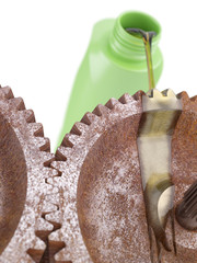 Oiling Rusty Gears