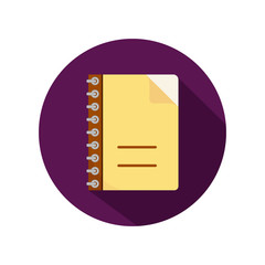 Cinema script color flat icon