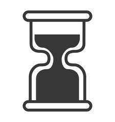 time clock hourglass watch icon
