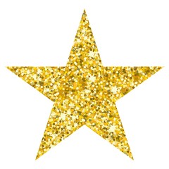 Obraz premium gold star icon