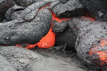 Cercles muraux Volcan Glut de lave