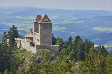 Fototapeta premium The Kasperk castle in Czech Republic
