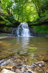Fototapeta premium Wasserfall im Welzheimer Wald