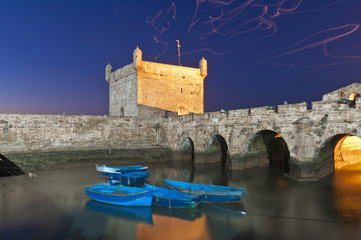 Mogador fortress building at Essaouira, Morocco