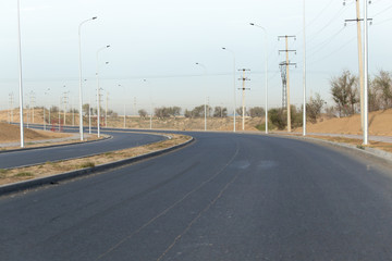 asphalt road