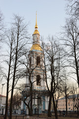 The bell tower of St. Nicholas Naval Cathedral