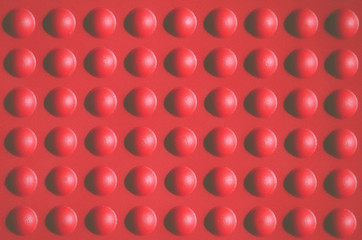 Abstract red bumpy surface