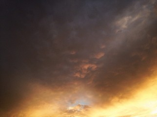 Obraz premium sunset sky