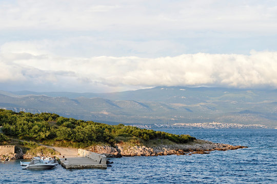 Adriatic Sea, Island of Krk (village called Risika), Croatia