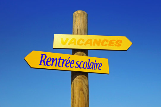 Rentr&eacute;e scolaire