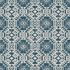 Worn out seamless background 426 aboriginal polygon square cross triangle check geometry