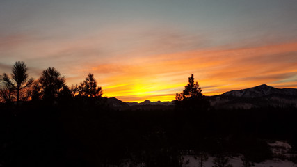 Orange and Gray Sky/Orange and Grey sunset 