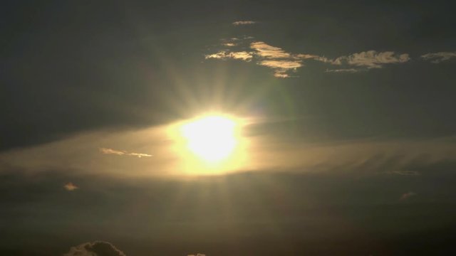 4K・日没の太陽・タイムラプス_3-536
