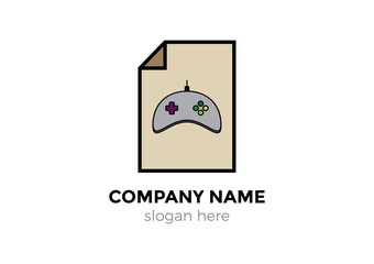 file game vector icon