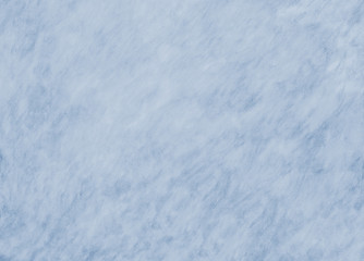 Abstract light blue oil painting background on canvas  with brush strokes.